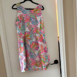 Lilly Pulitzer Pink and Green Patterned Dress